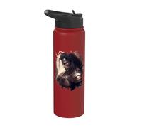 Invincible prowess of Epic Warriors in Action Stainless Steel Insulated Water Bottle