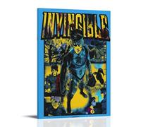 InvinciblePosters for Bedroom Aesthetic Poster Decorative Painting Canvas Wall Art Living Room Posters Bedroom Painting Wall Art DecorFrame-style16x24inch(40x60cm)