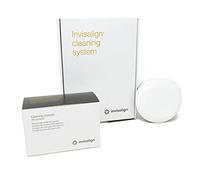 Invisalign® Cleaning Crystals for Clear Aligners and Retainers with Tub, (50 Packets)