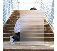 Invisibility Shield - 36"x24", Lenticular Sheet Shield with Transparent Acrylic Handles for Prank, Science, Magic, Illusion, Hiding, Game, Invisible Effect, Cover for Hunting, Airsoft, Paintball