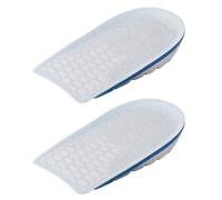 Invisible 2.5cm Sebs Heel Lift Insole 1 Pair Blue | Self adhesive, non slip cushioning, shock absorbing comfort, for men and women