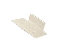 Invisible Adhesive Acrylic Soap Dish Organizers Featuring Water Drainages Technology Easy to Use for Shower Laundry Room Not Slip Soap Container