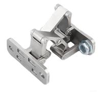 Invisible Adjustable Door Hinge Heavy Duty 304 Stainless Steel for Stone Fire Hydrant Thick Plate Design High Load Bearing 100kg to 400kg(L)