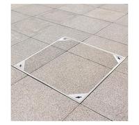 Invisible and Durable Stainless Steel Septic Tank Covers - 12", 20", 24" Square Manhole Covers, Heavy-Duty Rainwater Well Covers, Strong and Resilient Drainage Solutions.