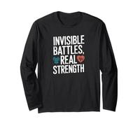 Invisible Battles, Real Strength: Armor Edition Long Sleeve T-Shirt