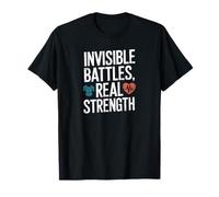 Invisible Battles, Real Strength: Armor Edition T-Shirt