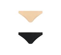 Invisible Brazilian briefs for women Bye Bra (x2) Beige L