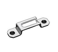 Invisible Cabinet Connectors Woodworking Metal Cupboard Hinges Assembly Furniture Connecting Bracket Recessed Screw Fastener(Steel-1pc)