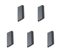 Invisible Cabinet Handles300mm Integrated Aluminum Drawer Pulls for Kitchens Wardrobes and DoorsSleek Modern Design in BlackPerfect for Furniture Aesthetics.