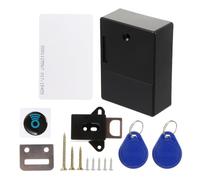 Invisible Cabinet Lock T3 RFID Electronic Hidden Lock Abs Black