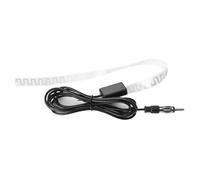 Invisible Car AM FM Radio Extension Antenna Vehicle Internal Mount High Gain 25dB Reception 48 860 MHz Working Frequency 1 8m Cable ABS Material Easy Installation for All Vehicles