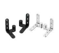 Invisible Cast Floor Pivot Hinge Designed to Enhance Interiors with a Seamless Look Using Robust Materials (Black 5MM)