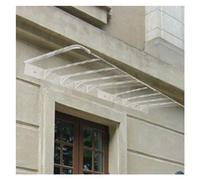 Invisible Clear Door Canopy Weather Shield for Windows and Doors Rain Sun Protection Awning Outdoor Patio & Garden Shelter (Size: 50x240cm/20x94in)