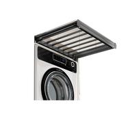 Invisible Clothes Drying Rack Above Washing Machine,Built-in Wardrobe Pull-out Basket Pull Out Clothes Rail Drying Rack,Length Adjustable(664-714mm)