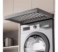 Invisible Clothes Drying Rack, Extendable Pants Rack, Space Saving Wardrobe Organizer with Pull-out Basket, Adjustable Length Design