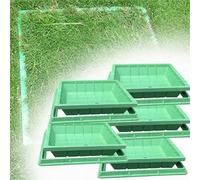 Invisible Cover for & Supportive 4080cm Width 5Piece Set for Gardens/Paths Perfect for Outdoor Protection WeatherResistant Easy Install