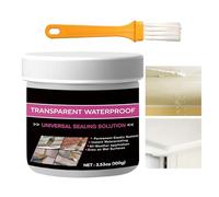 Invisible Crack Sealant - 100g Transparent Waterproof Adhesive, Quick Fix Leak Stop Gel, Strong Bond Repair Paste | Sealing Coating For Shower Toilet Bathroom Wall Tile Sink Kitchen Basement