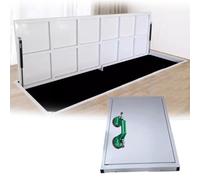 Invisible Crawl Space Floor Hatch, Basement/Cellar/Storage Room Entry Door Flush Mount, Large Metal Camouflaged Cover Panel Customisable(100X70cm/39x28in)