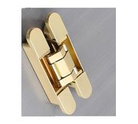 Invisible Cross Hinge, Adjustable 180 Degree Door Hinge for Commercial Folding Doors and Secret Rooms, Ideal for Interior Designs