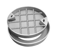 Invisible Design Stainless Steel Manhole Cover for Seamless Lawn Integration - Ideal for Grass Areas and Drainage Pits Weather-Resistant &