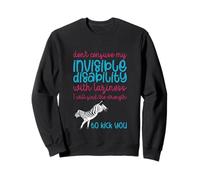 Invisible Disability | Don't Confuse it for Laziness Sweatshirt