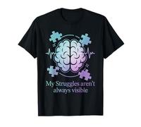 Invisible Disability Neurodiversity Awareness Day Support T-Shirt