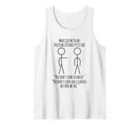 Invisible Disability - The Jackass Truth Tank Top
