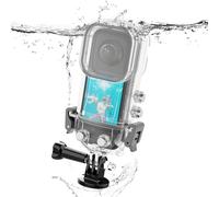 Invisible Dive Case Compatible With Insta360 X3, Prevention Housing Waterproof Up To 45m, Deep Dive Housing With Anti-drop Protection,Clear Acrylic Shell for Underwater Photography,Surfing & Swimming