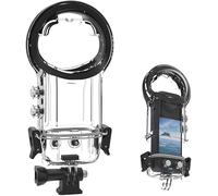 Invisible Dive Case for Insta360 X5,360°Clear View,Underwater 50M/164FT Waterproof Diving Housing Cover Protective Shell,for Insta360 X5 Housings with Bracket Camera Accessories (1pcs)