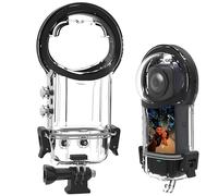 Invisible Dive Housing Case for Insta360 X5 - 50m/164ft Waterproof Diving Housing Cover Shell for Underwater Photography, Scratch-Resistant Protective Case with Bracket Accessories for Insta360 X5