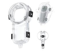 Invisible Dive Housing Case for Insta360 X5 Dive Case,with Anti-Fog Sheet and Bracket,360° Clear View,60m Depth Resistant to Scratches and Drops (Transparent)
