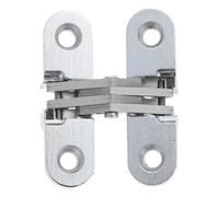 Invisible Door Hinges 2 Pcs Invisible Door Hinge Hidden Zinc Alloy Adjustable Heavy Duty Wooden Door Hinges Cabinet Furniture Hardware Pivot Replacement