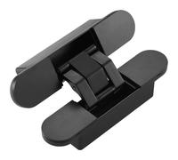 Invisible Door Hinges 3D Adjustable Bearing Hinges Shiny Gold Black Bright Chrom
