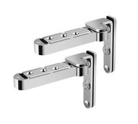 Invisible Door Hinges Set Heavy Duty Quiet Modern Invisible Hinge Pair Concealed for Household Architectural Door Hinges