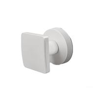 Invisible Door Lock for Secret Rooms Zinc Alloy Single Side Lock with Miniature Keyhole and Solid Handle Suitable for Narrow and Wooden Doors (White)
