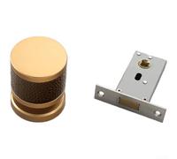 Invisible Door Lock Minimalist Design For Office Cabinet Storage Room Concealed Aluminum Construction Italian Style Single Sided Operation Latch Mechanism Black Gold Gray Color Options(C)
