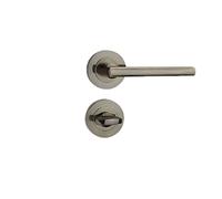 Invisible Door Lock - Single-Sided Door Handle with Solid Lever for Bedroom, Bathroom, and Study Entry
