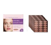 Invisible Double Eyelid Stickers - Long Lasting Waterproof Cosmetic 9.8 X 8.5 Centimeters Breathable Fiber Patch | Hooded Beauty Tool, Uneven Monolid Correction, D Tone