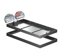 Invisible Drain Cover with Hidden Handles Sturdy Metal e Lid for Gardens Schools Industrial Areas and Wastewater Treatment (70 x 40 x 5 cm)