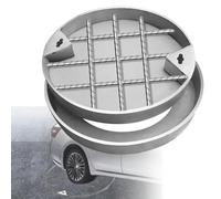 Invisible Draina Solut for Indoor/Outdoor Use - Versenkter Schachtdeckel for Septic Tan Effective Wastewater ment Aesthetic Design Easy Installat