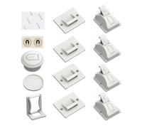 Invisible Drawer Lock - Concealed Cabinet Security, No-Tool Installation Clip | Toddler Proof Fasteners, Child Safety Closures for Bedroom Furniture, Pantry Units, and Nursery Drawer Protection System