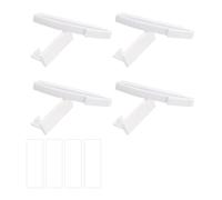 Invisible Drawer Locks Child Safety Locks Baby Proofing Hidden Latches Strong Adhesive No Drill Child Proof Cupboard Locks for Drawers Cabinets Home Protection Drawer Locks Baby Safety Easy to Install