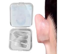 Invisible Ear Lobe Tape - Support Patch for Earrings, Skin-Tone Correction Tabs | Reusable Lifting Stickers, Comfortable Ear Helpers with Use in Public Events, Fashion Shoots, and Social Outings