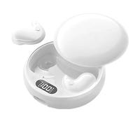 Invisible Earbud - Mini Stereo, Small Sleeping Lightweight Earpiece | Wireless Secret Sound Solution with LED Display, Ultra Quiet Audio Tool for Study, Stealth Music Accessory During Travel