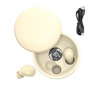 Invisible Earbuds - 5.8x5.8x3cm Mini Wireless Earphones, Noise Cancelling Stereo Headset, 4-8H Long Battery Life | Discreet bluatooth Earplug for Side Sleepers Home Gym Travel Commute Office Work