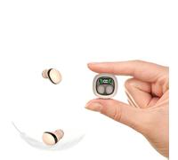 Invisible Earbuds Bluetooth Skin Color, Discreet Smallest Hidden Tiny Bluetooth Mini Micro Earbuds for Work, Invisible Sleep Wireless Earphone Waterproof Headphones for Small Ears Canals Buds