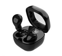 Invisible Earbuds Wireless Bluetooth, Hidden Earbuds Mini In-ear Earphones with Bluetooth 5.3, Anc & 24h Battery, Compact Design for Sleep, Work, On-the-go (Black)