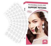 Invisible Earring Support - Waterproof Patches, Invisible Plasters to Support the Ear Lobes | Heavy Earrings Support Protectors, Earring Stabilisers, Stickers