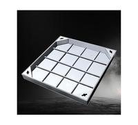 Invisible Embedded Drain Cover for Commercial Areas, Pedestrian Streets, and Parks