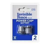 INVISIBLE FENCE PowerCap Battery for MicroLite and MicroLite Plus Computer Collars, Also Compatible with MaxDog and MaxDog Invisible Fence Dog Collars, Pack of 2